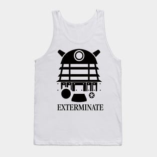 Doctor Who Dalek Exterminate T-Shirt Tank Top